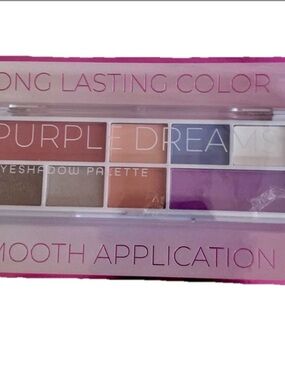 Beauty Intuition Long Lasting "Purple Dreams" 8 Shade Eyeshadow Palette